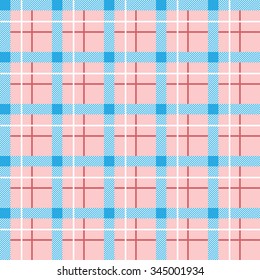 Plaid seamless pattern