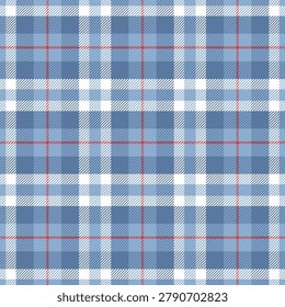 Plaid seamless pattern. Check boy patterns. Scottish style background. Repeated tartan patern. Scotland colors. Repeating texture checks plaids. Repeat chess fabric. Design prints. Vector illustration