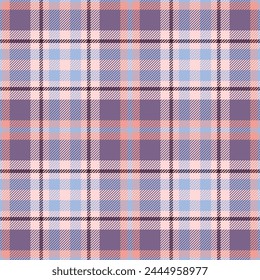 Plaid seamless pattern. Check cosy plaids. Repeating tartan checks design. Repeated scottish fall flannel. Madras fabric prints. Neutral wool lattice. Repeat abstract ekose woven. Vector illustration