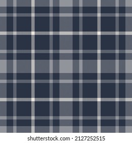 Patrón sin fisuras. Comprobar la textura de tela. Diseño de impresión textil vectorial.