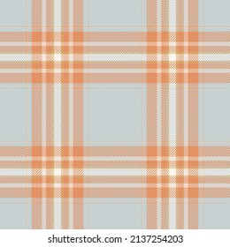 Plaid seamless pattern. Check fabric texture. Vector textile print design.