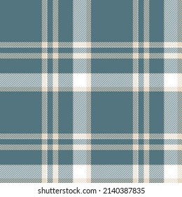 Plaid seamless pattern. Check fabric texture. Vector textile print design.