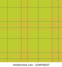 Plaid seamless pattern. Check fabric texture. Vector textile print design.