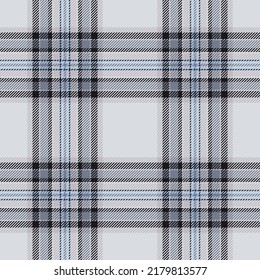 Plaid seamless pattern. Check fabric texture. Vector textile print design.