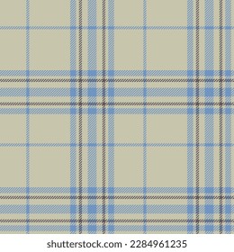 Plaid seamless pattern. Check fabric texture. Vector textile print design.