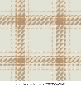 Plaid seamless pattern. Check fabric texture. Vector textile print design.