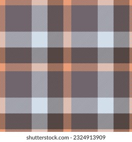 Patrón sin fisuras. Comprobar la textura de tela. Diseño de impresión textil vectorial.