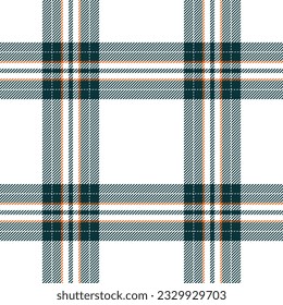 Plaid seamless pattern. Check fabric texture. Vector textile print design.