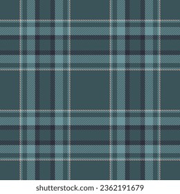Plaid seamless pattern. Check fabric texture. Vector textile print design.