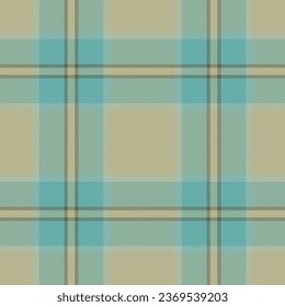 Plaid seamless pattern. Check fabric texture. Vector textile print design.