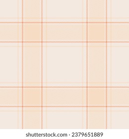 Plaid seamless pattern. Check fabric texture. Vector textile print design.