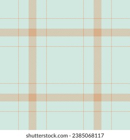 Plaid seamless pattern. Check fabric texture. Vector textile print design.
