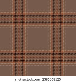 Patrón sin fisuras. Comprobar la textura de tela. Diseño de impresión textil vectorial.