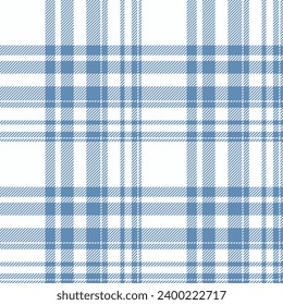 Plaid seamless pattern. Check fabric texture. Vector textile print design.