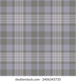 Plaid seamless pattern. Check fabric texture. Vector textile print design.