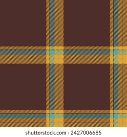 Plaid nahtloses Muster. Textur des Stoffs prüfen. Vektor-Textildruckdesign.