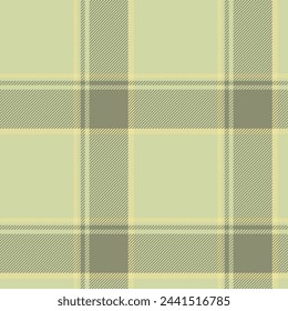 Plaid seamless pattern. Check fabric texture. Vector textile print.