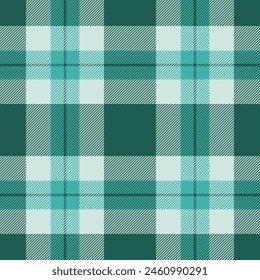 Plaid seamless pattern. Check fabric texture. Vector textile print.
