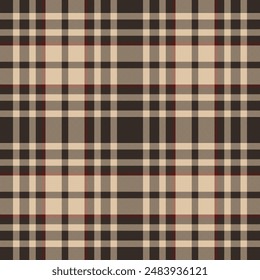 Patrón sin costuras. Compruebe la textura de la tela. Estampado textil de Vector.