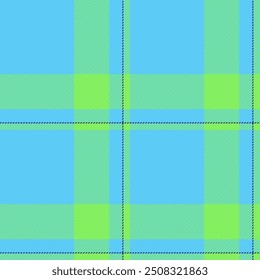 Plaid seamless pattern. Check fabric texture. Vector textile print.