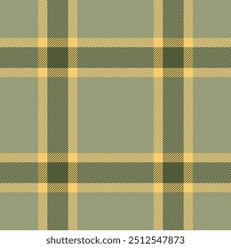 Plaid seamless pattern. Check fabric texture. Vector textile print.