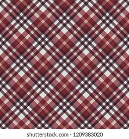 Plaid Seamless Pattern - Plaid design in lovely autumn colors