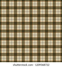 Plaid Seamless Pattern - Plaid design in a variety of autumn colors