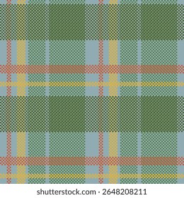 Plaid Seamless Pattern Design Vector illustration check patterns.