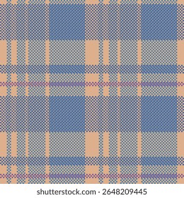 Plaid Seamless Pattern Design Vector illustration check patterns.