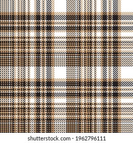 Plaid seamless pattern. Fashion checkered background. Colored classic tartan cage. Abstract texture. Vector graphics printing on fabrics, shirts and textiles.