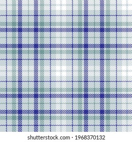 Plaid seamless pattern. Fashion checkered background. Color tartan classic cage. Abstract texture. Vector graphics printing on fabrics, shirts and textiles.