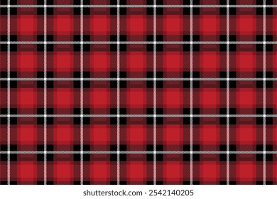 Padrão sem costura xadrez com repetição xadrez desenhos de tecido. Este padrão inclui cheques e quadrados, muitas vezes vistos em tecido Vichi, tecidos tartan e flanela madras escocesas. O design é perf