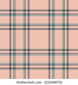 Pintar un patrón impecable en rosa. Comprobar la textura de tela. Diseño de impresión textil vectorial.