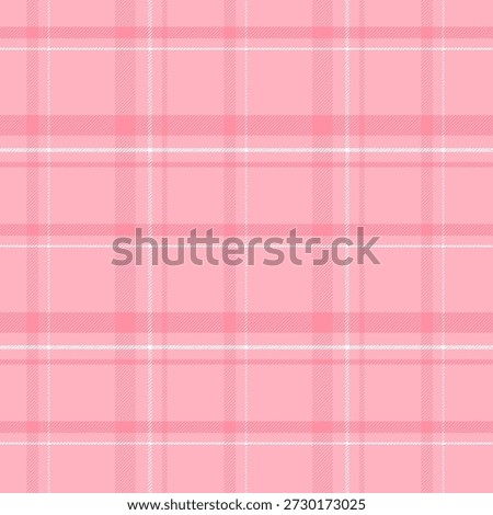 Plaid seamless pattern in pink.Tartan checkered repeat pattern.Vector illustration geometric background for fabric and prints.