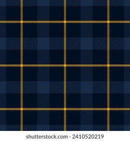 Plaid seamless pattern. Repeating checker fabric for design prints plaids. Repeated check ekose. Checks square line. Vichi cloth. Tartan repeat textile. Scottish madras flannel. Vector illustration