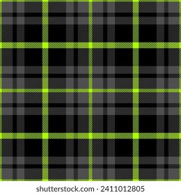 Plaid seamless pattern. Repeating checker fabric for design prints plaids. Repeated check ekose. Checks square line. Vichi cloth. Tartan repeat textile. Scottish madras flannel. Vector illustration