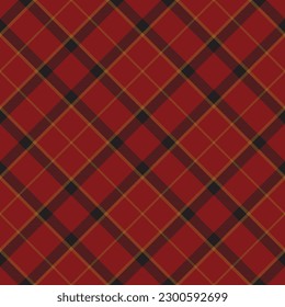 Plaid seamless pattern. Stripe fabric texture. Check square background. Tartan vector textile design.