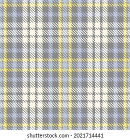 Plaid seamless pattern. Tartan colored classic cage. Fashion checkered background. Abstract texture. Vector graphics printing on fabric, shirt, textile, curtain and tablecloth.