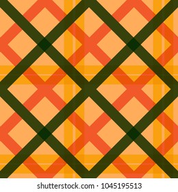Plaid seamless pattern. Vector background