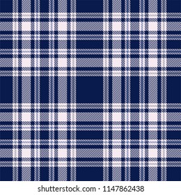 Plaid seamless pattern. Vector background