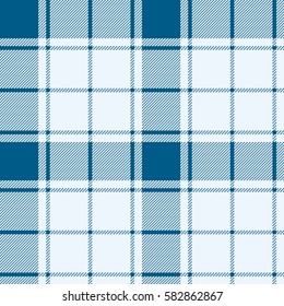 Plaid seamless pattern. Vector background