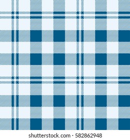 Plaid seamless pattern. Vector background