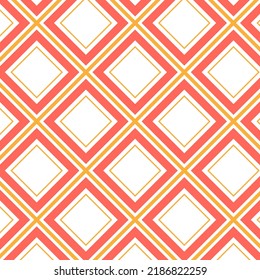 Patrón sin fisuras. Plantilla de impresión de tela vectorial. Ornamento de estilo escocés. Fondo geométrico de alfombra roja rayada. 