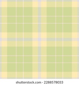 Pintar un patrón impecable en amarillo. Comprobar la textura de tela. Diseño de impresión textil vectorial.