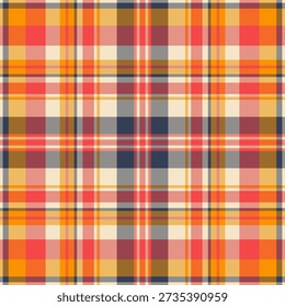 Plaid seamless textile vector with layered check design for modern apparel graphics, lifestyle branding, and seasonal editorial projects.