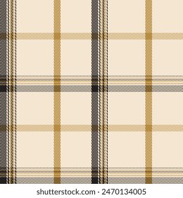 Plaid seamless vector gingham pattern. Colored scottish checkered texture background. Fashion Tartan wallpaper. Printing on fabric, shirt, textile, curtain and tablecloth.