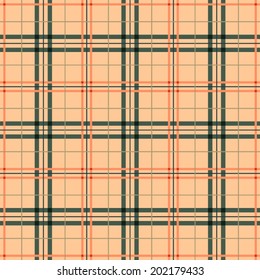 Plaid seamless vector pattern