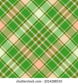 Plaid seamless vector pattern. Colored Scottish fashion cage. Classic texture background herringbone. Vector graphics of printing on fabric, shirt, textile, curtain and tablecloth.