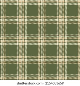 Plaid seamless vector pattern. Colored  background scottish checkered textured pixel. Tartan cage fashion wallpaper. Printing on fabric, shirt, textile, curtain and tablecloth. Vector.