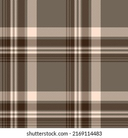 Plaid seamless vector pattern. Colored  background scottish checkered texture. Tartan cage fashion wallpaper. Printing on fabric, shirt, textile, curtain and tablecloth. Vector.